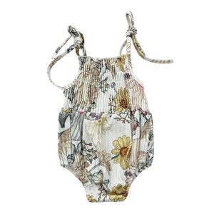 Floral Baby Romper
